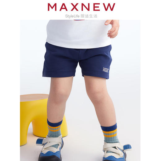 【短裤】小童棉感多色运动短裤 1N2334101 商品图2