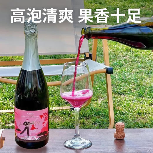 澳袋丽畅饮款无醇气泡红 商品图1