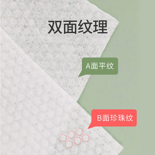 积分换购 · CoRou可心柔 干湿两用洗脸巾 加厚珍珠纹 10抽/60抽 商品图2