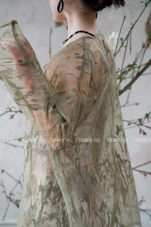 【门店同款】ENJOY夏季云敛-欧根纱晕染防晒衫 157212052 商品图9