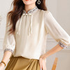 国风新中式，盘扣薄款立领上衣TR-LXH89093 商品缩略图0