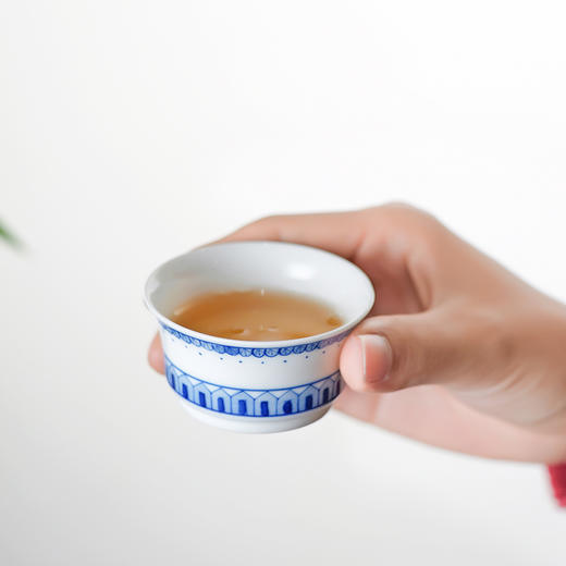 【特价】古风小雅杯 青花单杯 陶瓷茶杯主人杯单个装茶杯品茗杯 商品图7