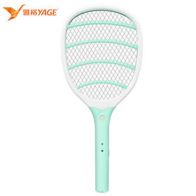 雅格电蚊拍充电式锂电强力灭蚊拍 加密电网 可充电驱蚊灭蚊器 YG-D003