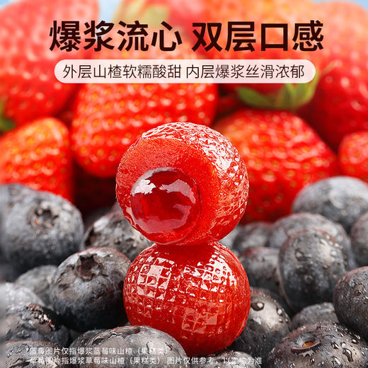 爆浆山楂（草莓/蓝莓）80g 锁鲜小包装 ，便携好分享 商品图4