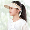 【KAWATANI】2024春夏新款 儿童成人亲子款发箍防晒帽/编织小卷檐款防晒帽 商品缩略图9