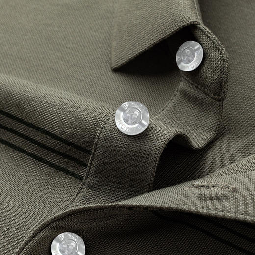 【透气吸汗】罗蒙男士商务polo衫男短袖男夏季薄款t恤男短袖 商品图6