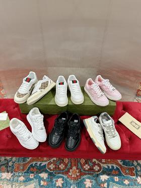 GUCCI古驰   专柜同步2024🤗情侣款 休闲运动鞋 原版1:1精准复刻 细节做到完美还原 材料均为定制