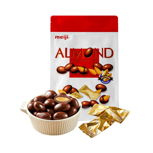 MM 山姆 明治（meiji）巴旦木夹心巧克力 550g 商品图0