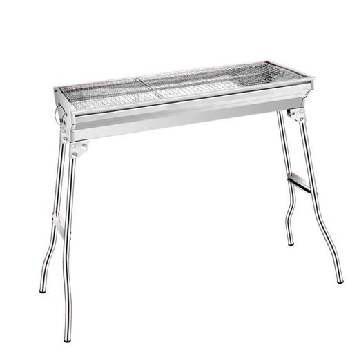 不锈钢烧烤炉木炭烧烤炉bbq碳烤炉户外折叠便携式烧烤架1个 商品图0