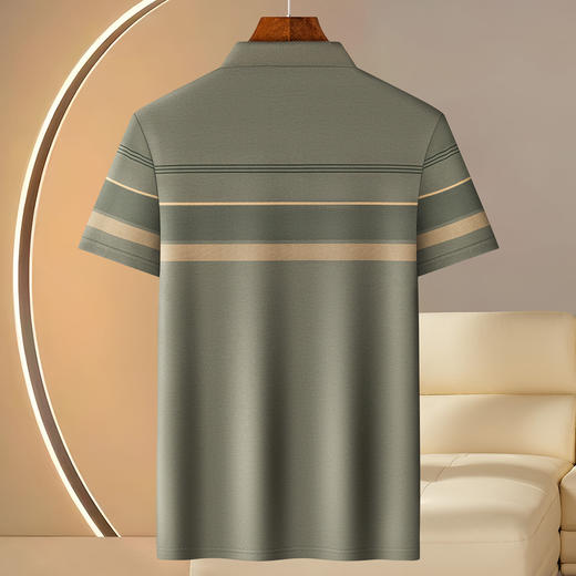 【透气吸汗】罗蒙男士商务polo衫男短袖男夏季薄款t恤男短袖 商品图4