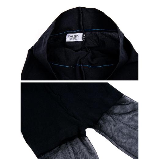 THE LEG BAR系列 日本进口 脚踝蝴蝶结点缀 春夏薄款女连裤袜花袜FP90800 商品图2