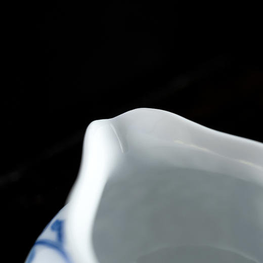 和治山水茶海青花陶瓷公道杯带把分茶器家用功夫茶具茶器 商品图5
