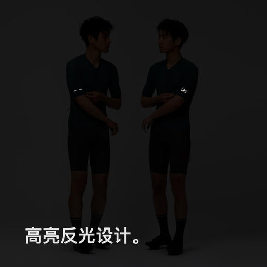 GRC桀骜无尽新款DELTA天丝夏季透气速干上衣公路自行车骑行服短袖男 商品图3