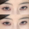 mimipark 半年抛 黛莉的猫&粉黛的河 14.2mm 美瞳两片装 细闪冰晶玻璃珠 商品缩略图0