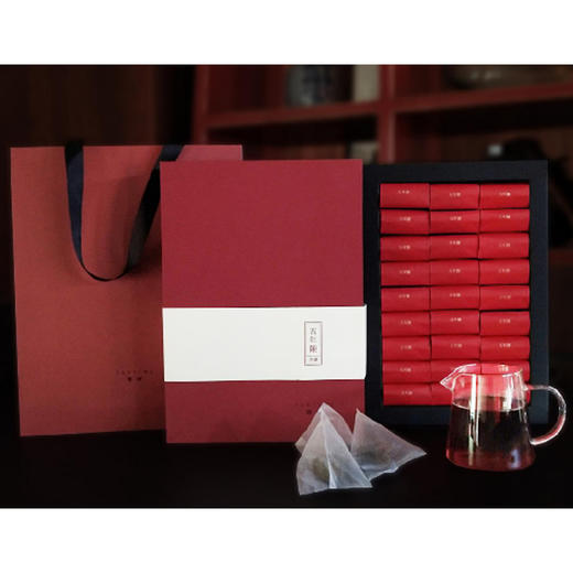 国津丨五年陈茯砖 安化黑茶 2014年原料 216g（8g*27）配手提袋 商品图0