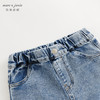 马克珍妮女童时尚百搭直筒软牛仔裤儿童裤子2024年春装新款240221 商品缩略图2