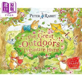 预售 【中商原版】彼得兔 户外书Peter Rabbit The Great Outdoors Treasure Hunt A Lift-the-Flap Storybook英文原版儿童绘本故事