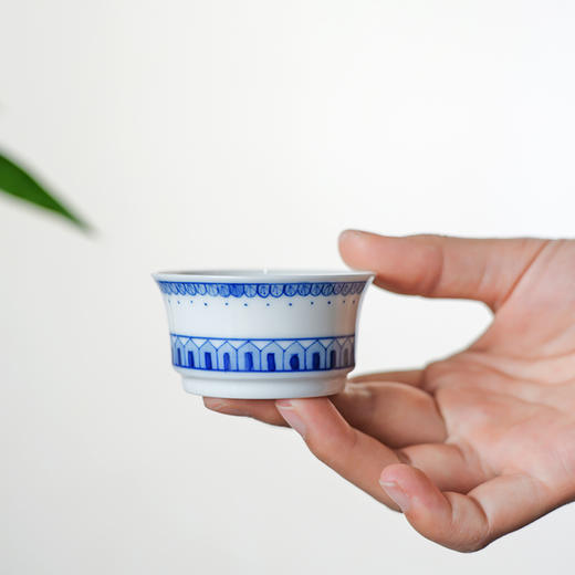 【特价】古风小雅杯 青花单杯 陶瓷茶杯主人杯单个装茶杯品茗杯 商品图5