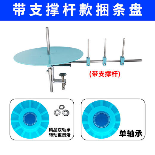 PL精品捆条盘ABS材质平车绷缝机拉筒滚边托盘包边条放置缝纫配件 商品图2