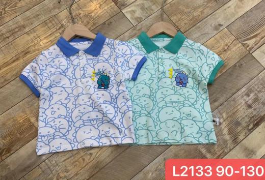 2024夏星星果L2133男小童短袖T 商品图0