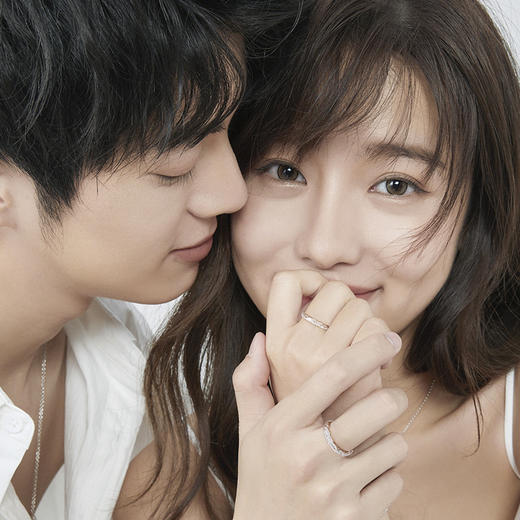 【熔岩之恋对戒】Fanci范琦925银+足银 时尚小众情侣开口戒指纪念日送男友礼物送女友生日礼物 商品图4