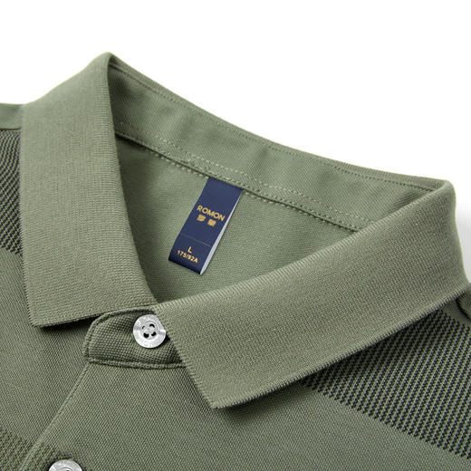 【透气吸汗】罗蒙男士口袋款商务polo衫男短袖男夏季薄款t恤男短袖 商品图5