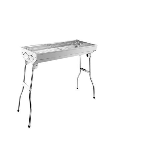 不锈钢烧烤炉木炭烧烤炉bbq碳烤炉户外折叠便携式烧烤架1个 商品图3