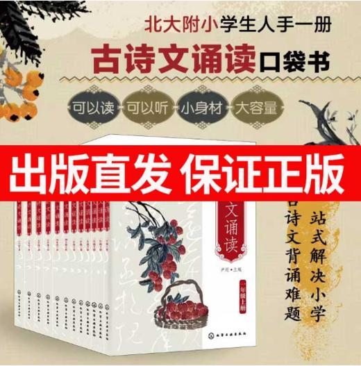 《北大附小古诗文诵读》全13册，抓住记忆黄金期轻松拿下古诗文 商品图0