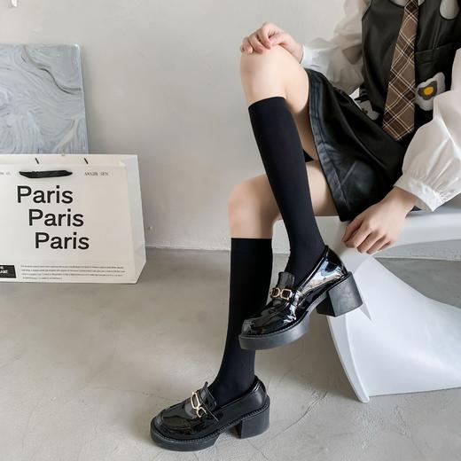 【全球购】冰冰袜女袜天鹅绒袜子冰丝袜堆堆袜夏季超薄jk袜中筒小腿过膝袜·现货速达 商品图7