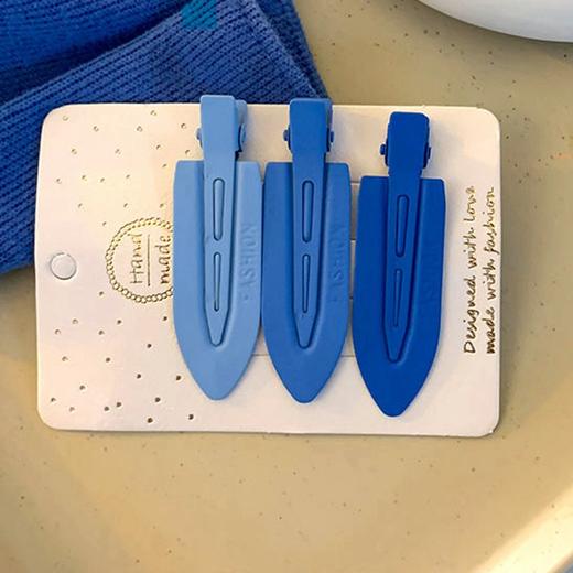 【清新甜美韩版边夹】韩国醋酸无痕发夹女秋冬侧边发卡鸭嘴卡子化妆刘海夹碎发夹子头饰 商品图9