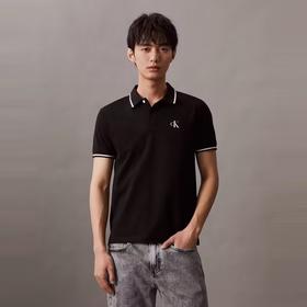 【特价商品不退不换】CK 短袖POLO衫男  J325370-BEH .