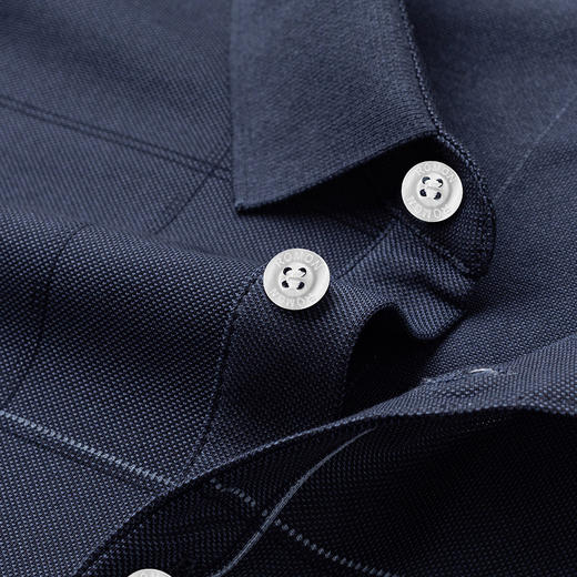 【透气网眼】罗蒙男士珠地棉透气polo衫男夏季商务通勤印花t恤短袖男 商品图6