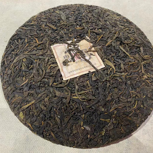 国津丨天尖饼 安化黑茶 2023年原料 300g 礼盒配手提袋 商品图2