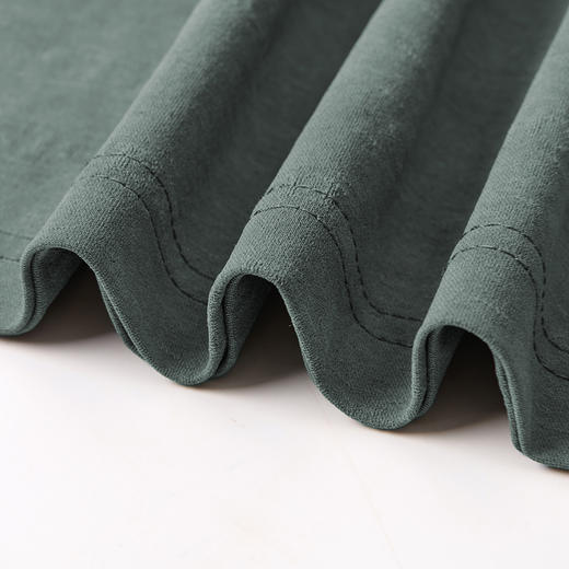 【雪花棉】罗蒙男士暗提花仿棉翻领t恤男士商务通勤透气polo衫短袖男 商品图7