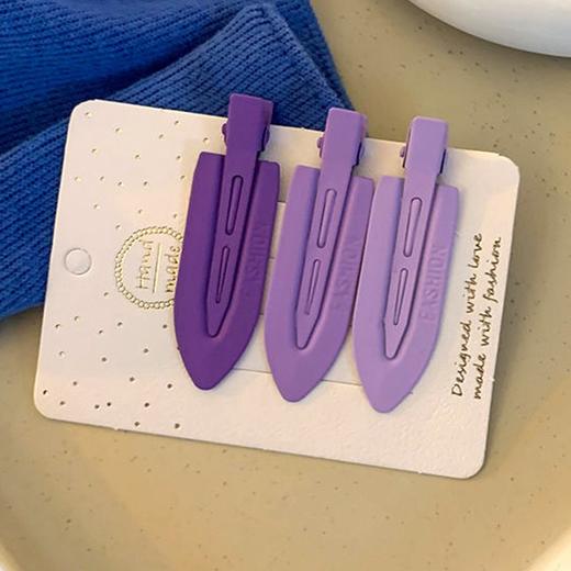 【清新甜美韩版边夹】韩国醋酸无痕发夹女秋冬侧边发卡鸭嘴卡子化妆刘海夹碎发夹子头饰 商品图7