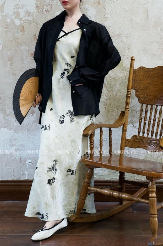 【门店同款】ENJOY夏季云敛-梅泠清冷感吊带裙 157301581 商品图2