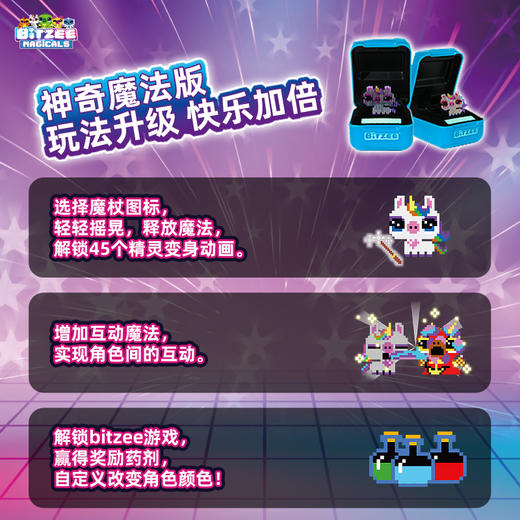 斯平马斯特Spin Master Bitzee比斯电子精灵宠物机神奇魔法版升级版 商品图2