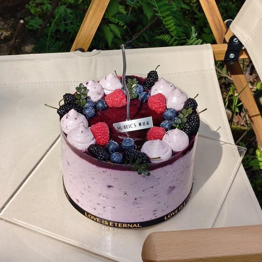 桑葚爆浆莓莓（装饰水果为蓝莓和黑葡萄） 商品图2