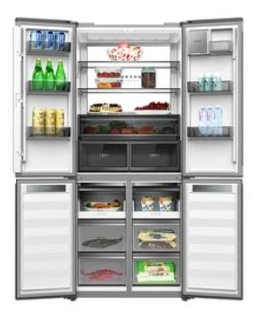 美菱 冰箱 BCD-506WP9BDZ 美菱506升 冻鲜生系列 十字四门冰箱 冰晶白 商品图4