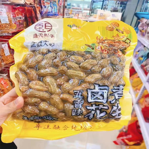 【9.9元/袋】盛天熙子卤煮花生908g（0610743） 商品图0