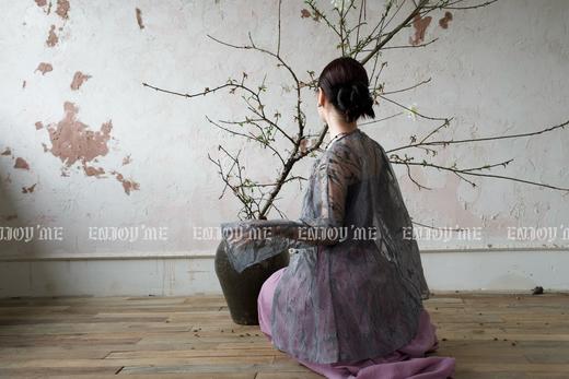 【门店同款】ENJOY夏季云敛-欧根纱晕染防晒衫 157212052 商品图3