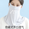 【买一送一！夏季长款面罩！】夏季护眼角长款面罩口罩护颈防晒面罩防紫外线遮阳骑行全脸面罩-24XPXH052 商品缩略图1