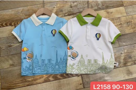 2024夏星星果L2158男小童短袖T 商品图0