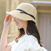 【KAWATANI】2024春夏新款 儿童成人亲子款发箍防晒帽/编织小卷檐款防晒帽 商品缩略图6