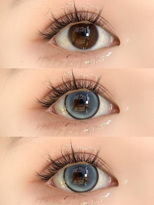 Kaylens半年抛美瞳 蓝桥春雪 14.5mm 商品图0