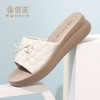 信诺 厚底舒适女鞋 2024夏季新款真皮外穿增高软底中年妈妈凉拖鞋L950-9 商品缩略图3
