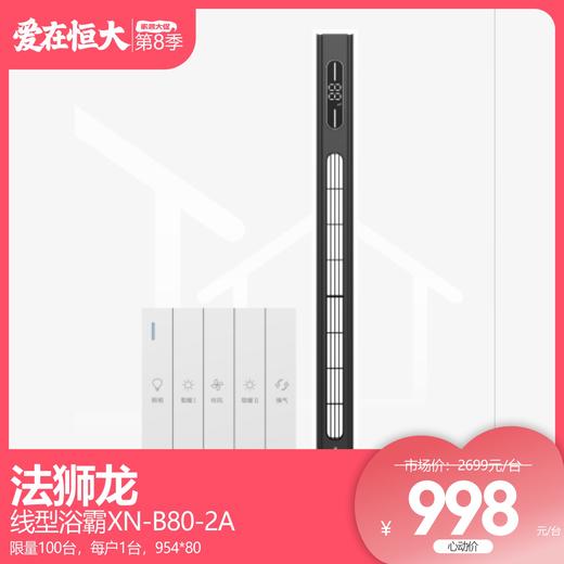 法狮龙线型浴霸XN-B80-2A 限量100台，每户1台，954*80 商品图0