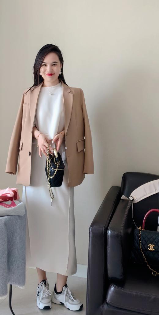 【空气棉上衣+开叉半裙】 运动休闲懒人套装 商品图8