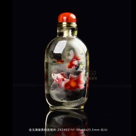 【金玉满堂】鼻烟壶摆件-ZX2403151