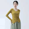 交叉V领简约修身显瘦形体舞蹈服练功服 商品缩略图11